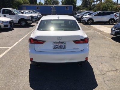 2014 Lexus IS 250 4dr Sport Sdn Auto RWD