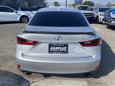 2015 Lexus IS 250 4dr Sport Sdn RWD