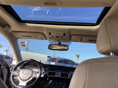 2015 Lexus IS 250 4DR SPORT SDN RWD