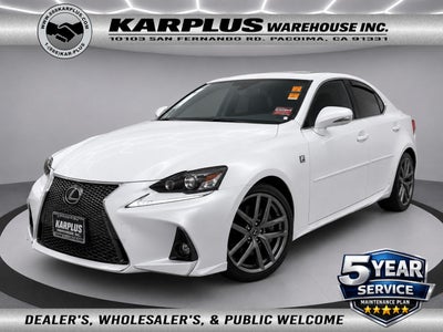 2012 Lexus IS 250 4dr Sport Sdn Man RWD