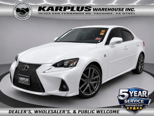 2012 Lexus IS 250 4dr Sport Sdn Man RWD