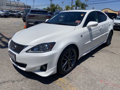 2012 Lexus IS 250 4dr Sport Sdn Man RWD
