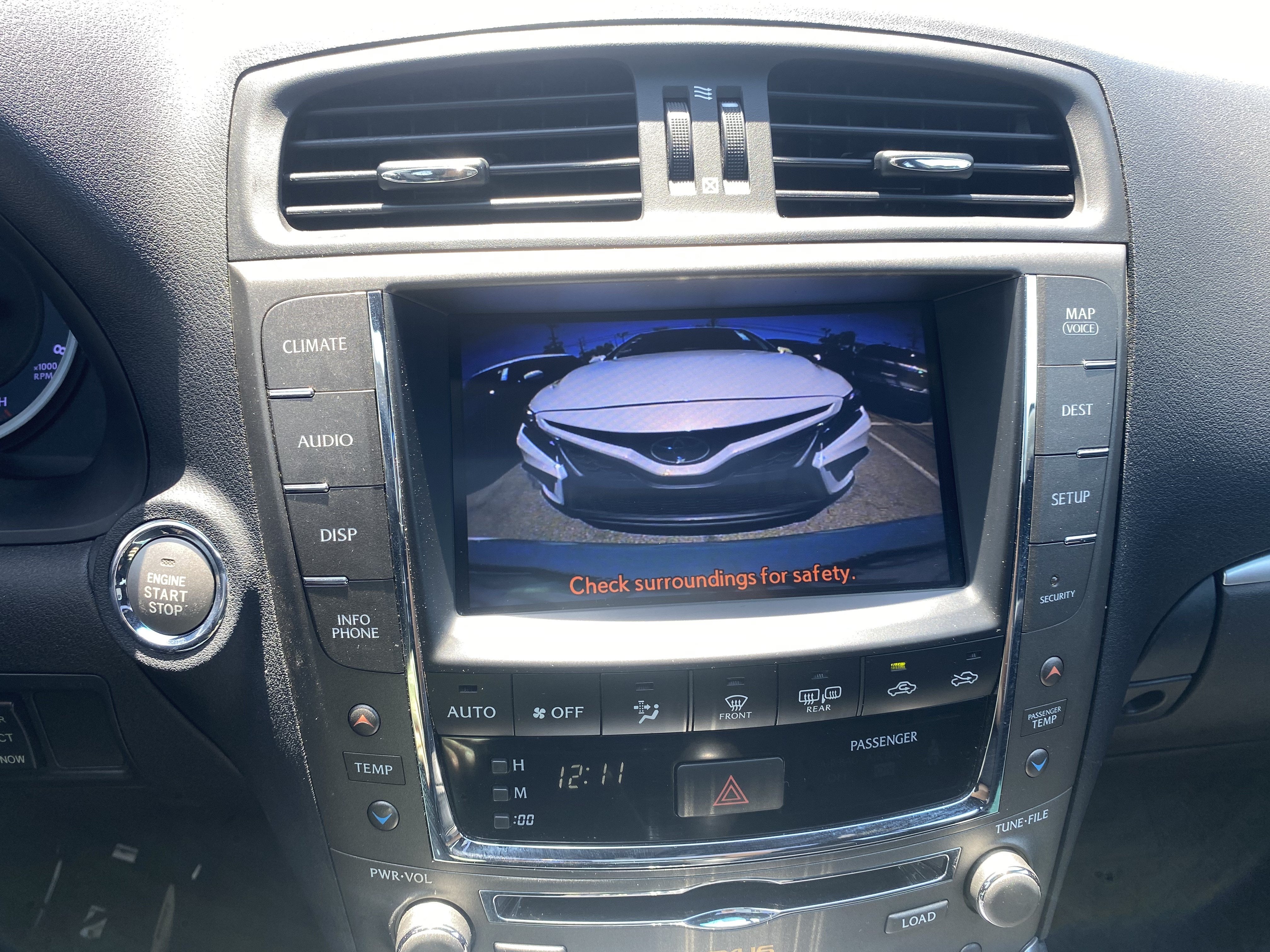 2012 Lexus IS 250 4dr Sport Sdn Man RWD