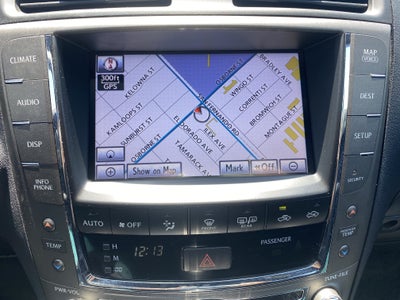 2012 Lexus IS 250 4dr Sport Sdn Man RWD