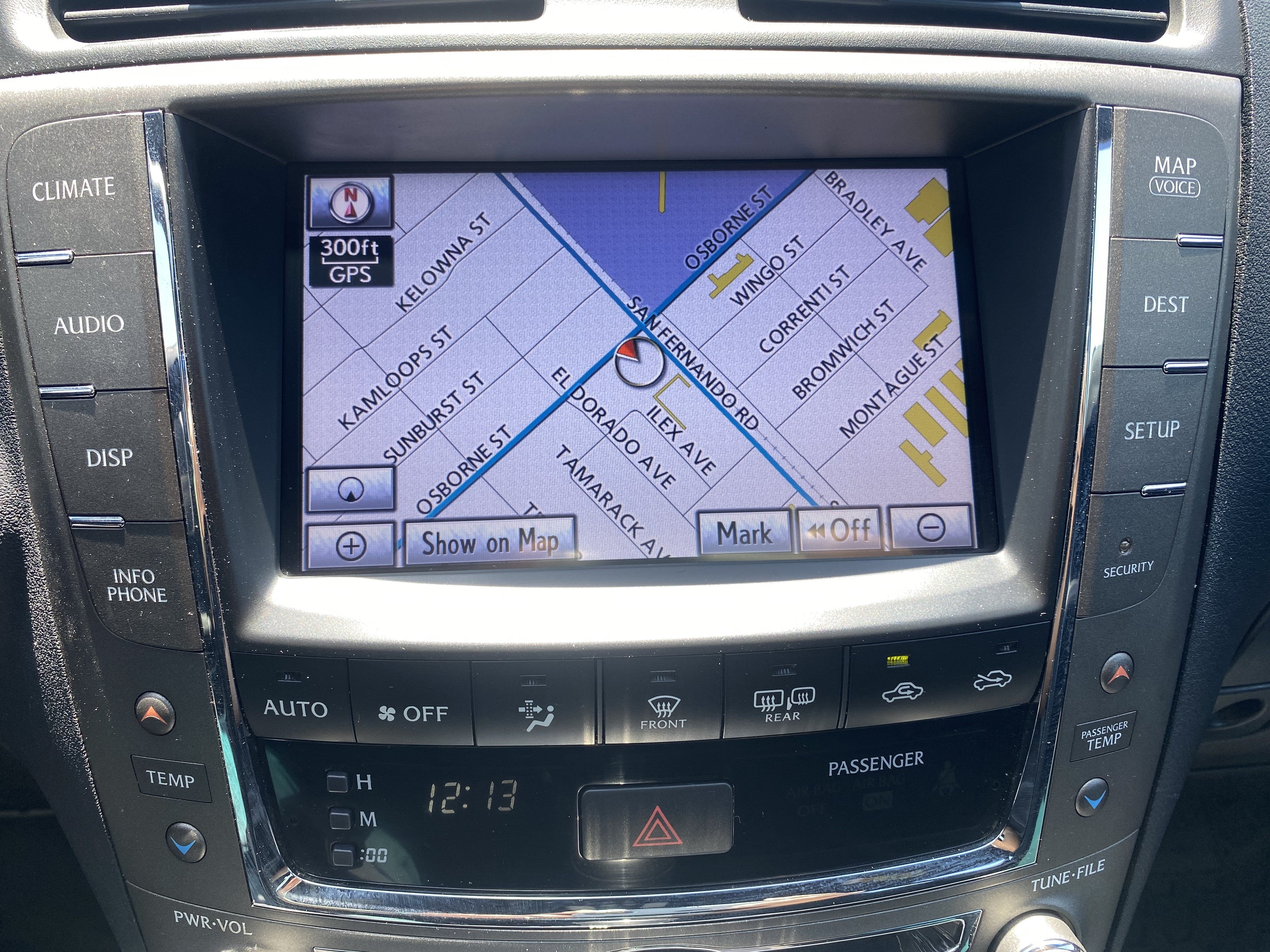 2012 Lexus IS 250 4dr Sport Sdn Man RWD