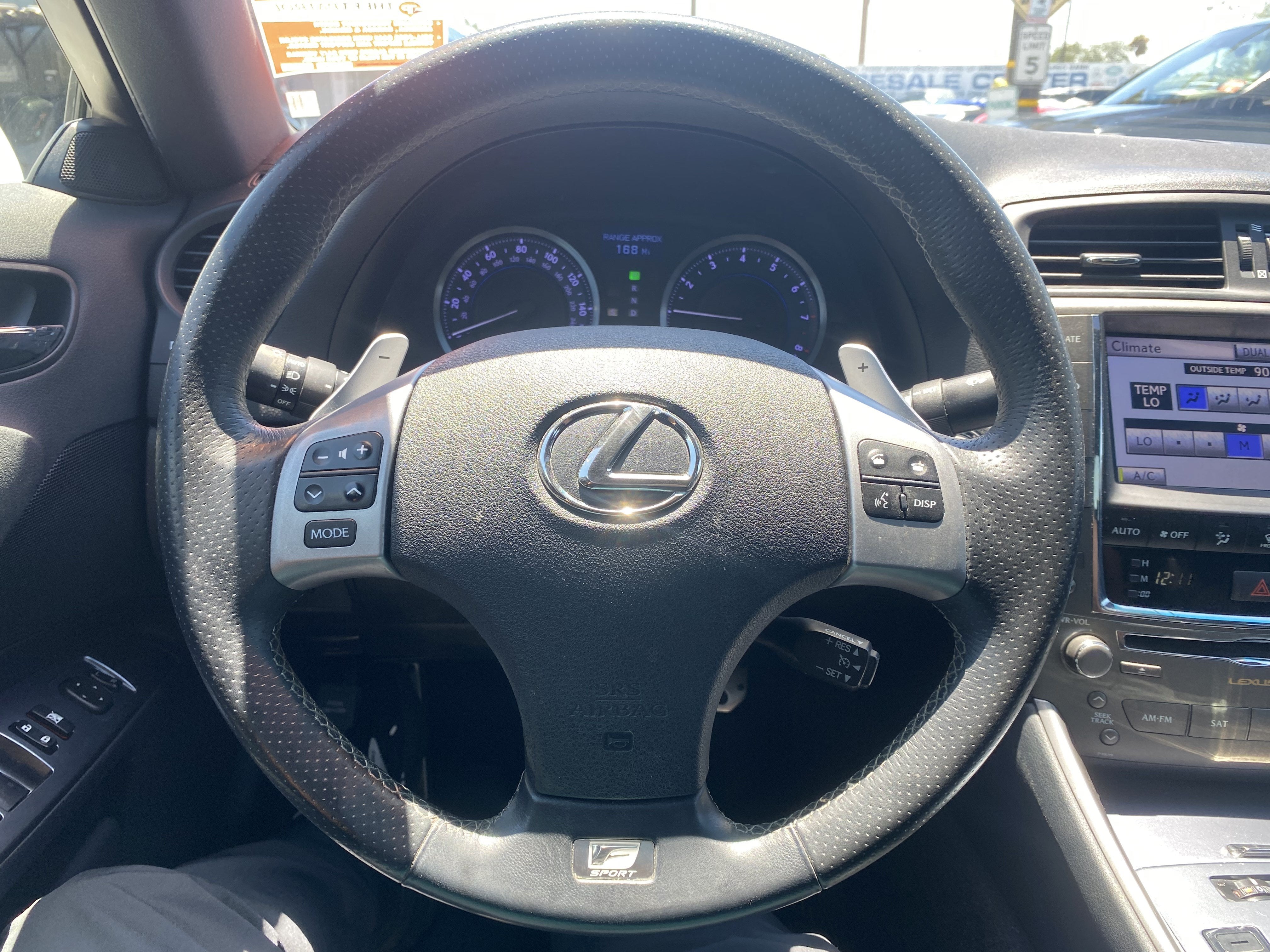 2012 Lexus IS 250 4dr Sport Sdn Man RWD