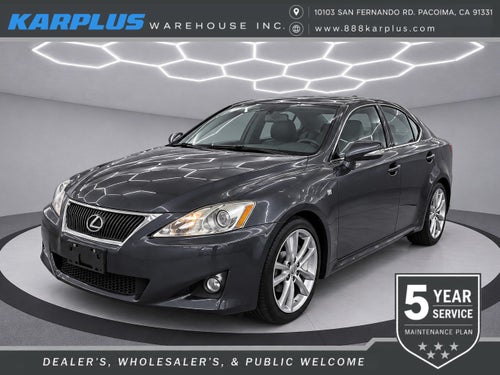2011 Lexus IS 250 4DR SPORT SDN AUTO RWD