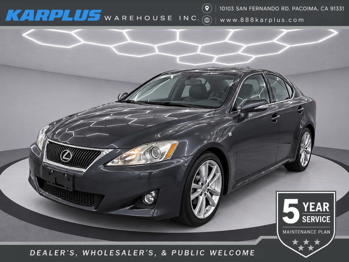 2011 Lexus IS 250 4DR SPORT SDN AUTO RWD