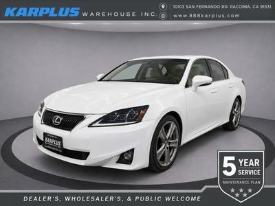 2012 Lexus IS 250 4dr Sport Sdn Man RWD