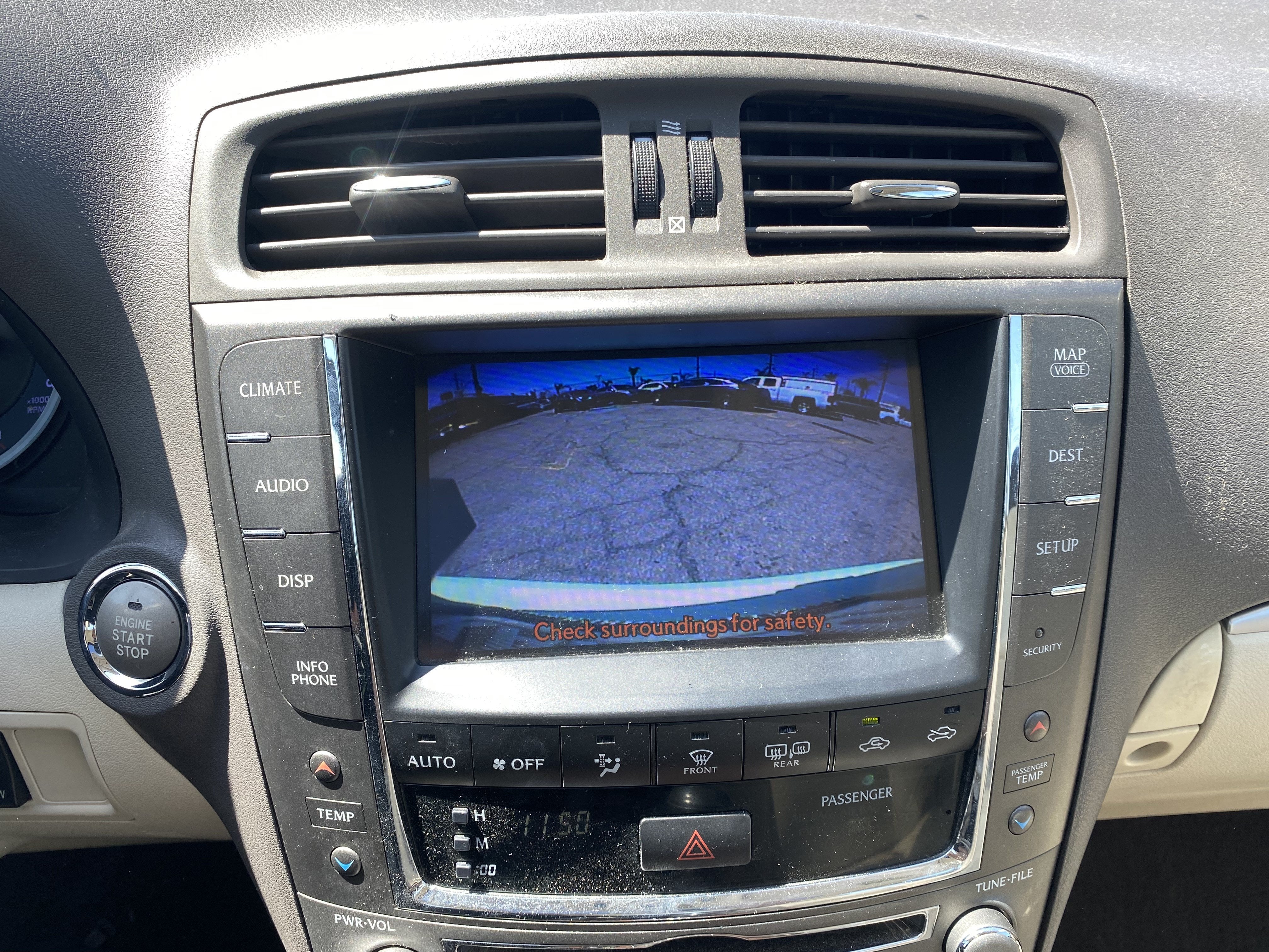 2012 Lexus IS 250 4dr Sport Sdn Man RWD