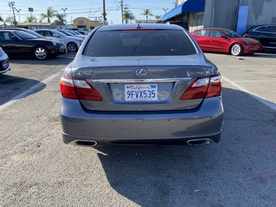 2012 Lexus LS 460 4dr Sdn RWD