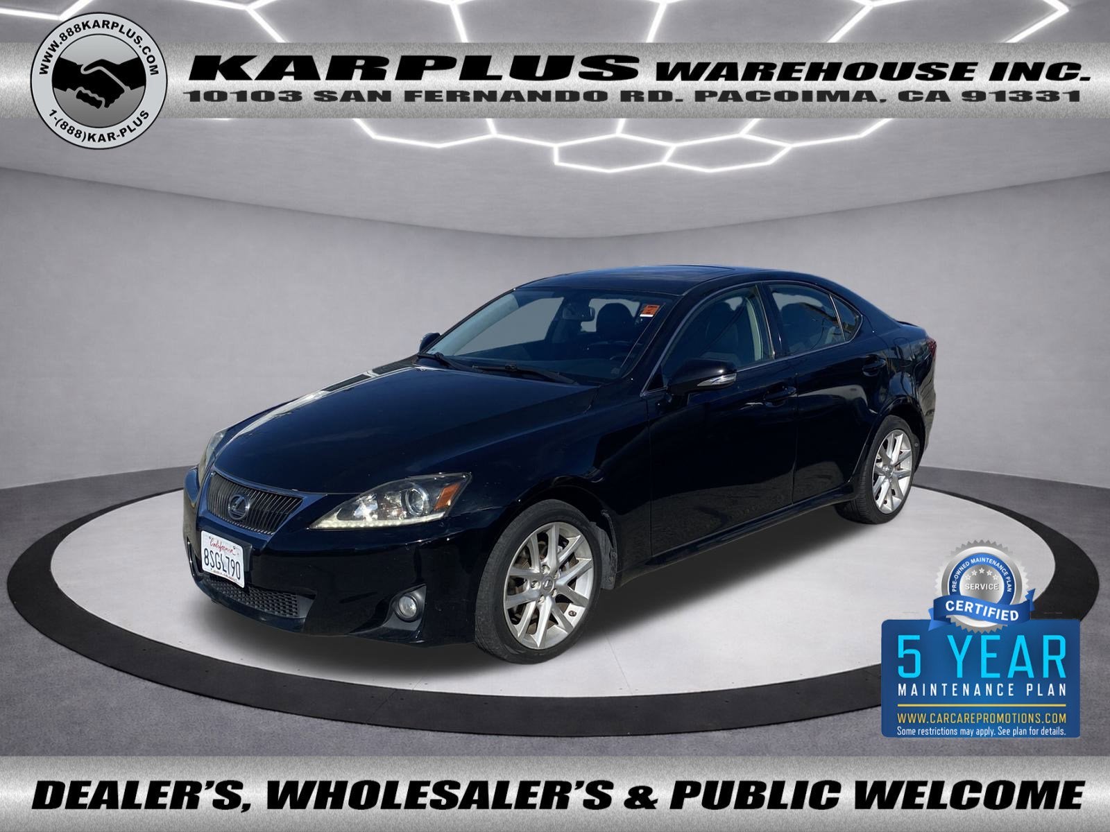 2012 Lexus IS 250 4dr Sport Sdn Auto AWD