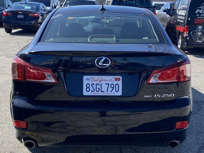 2012 Lexus IS 250 4dr Sport Sdn Auto AWD