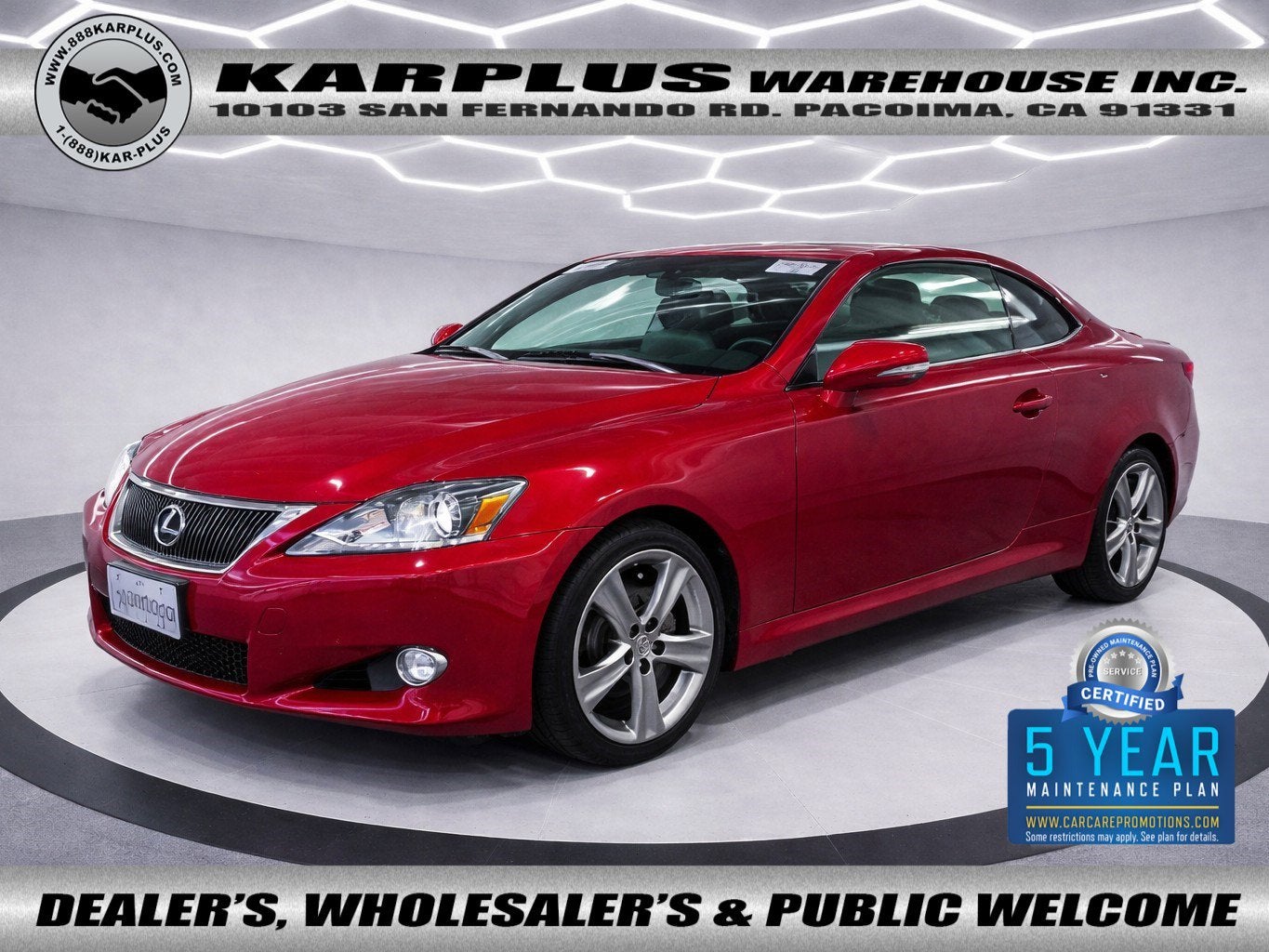 2015 Lexus IS 250C 2dr Conv