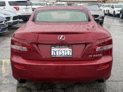 2015 Lexus IS 250C 2dr Conv
