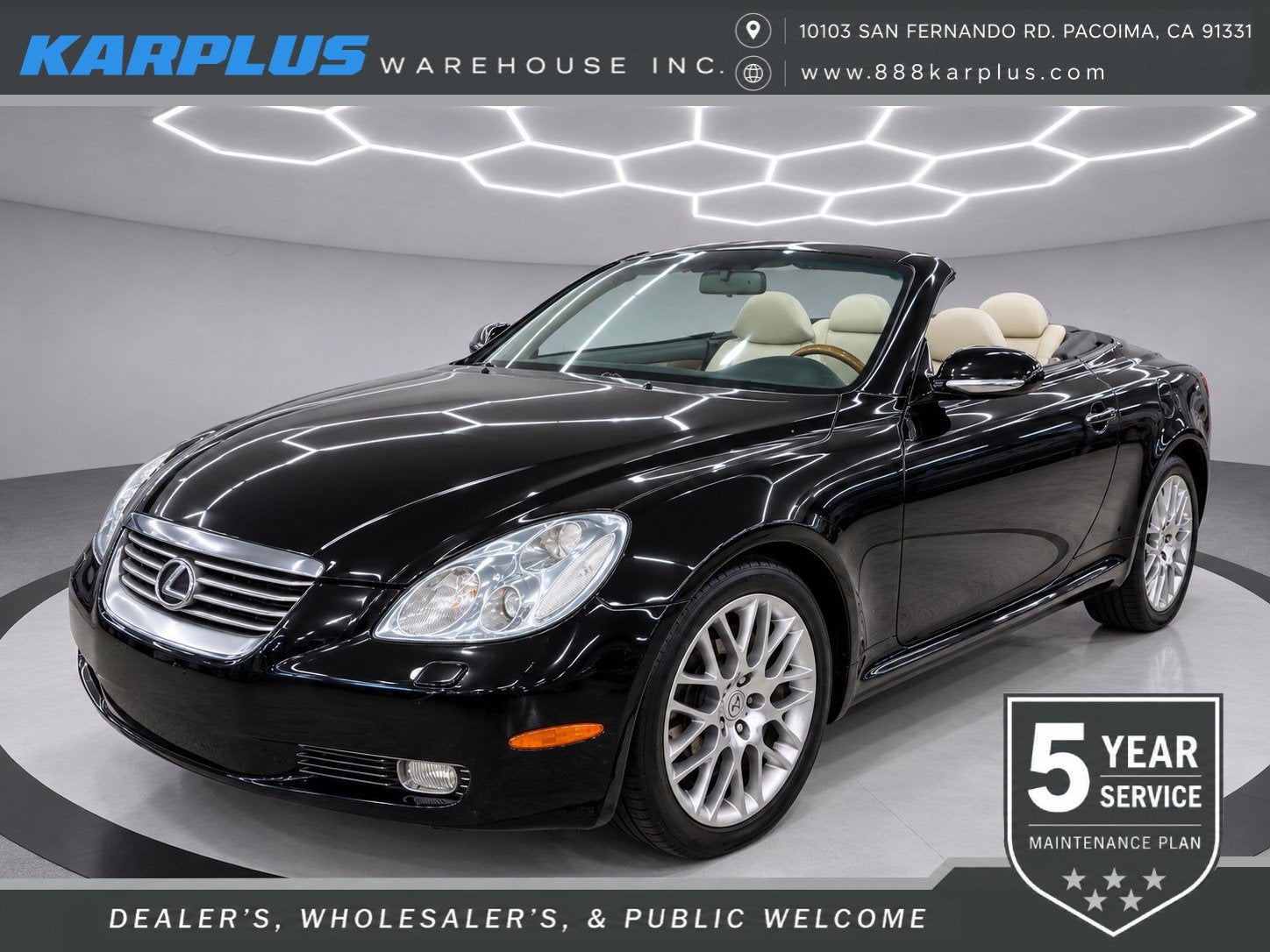 2003 Lexus SC 430 2DR CONVERTIBLE