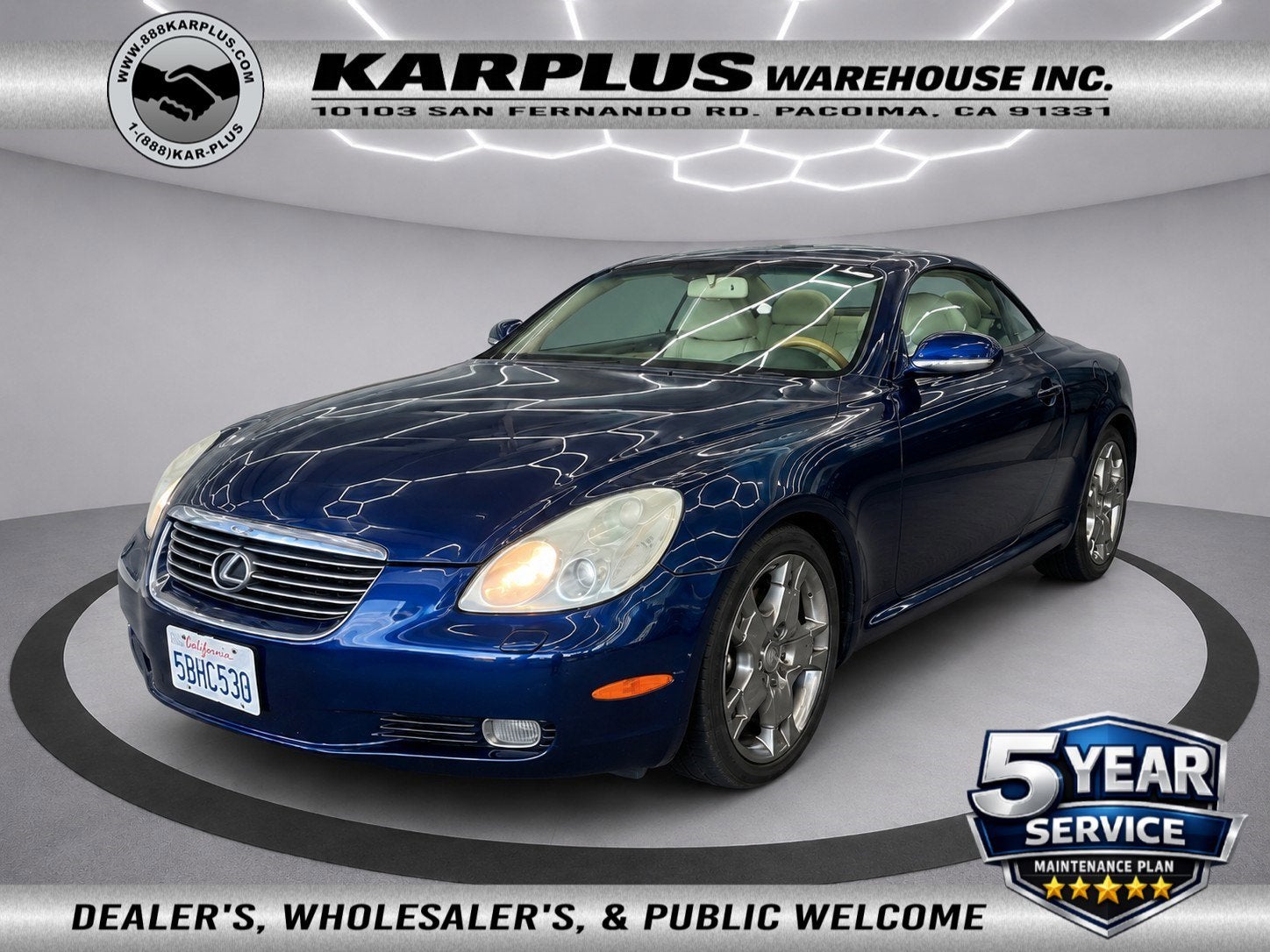 2002 Lexus SC 430 2dr Convertible