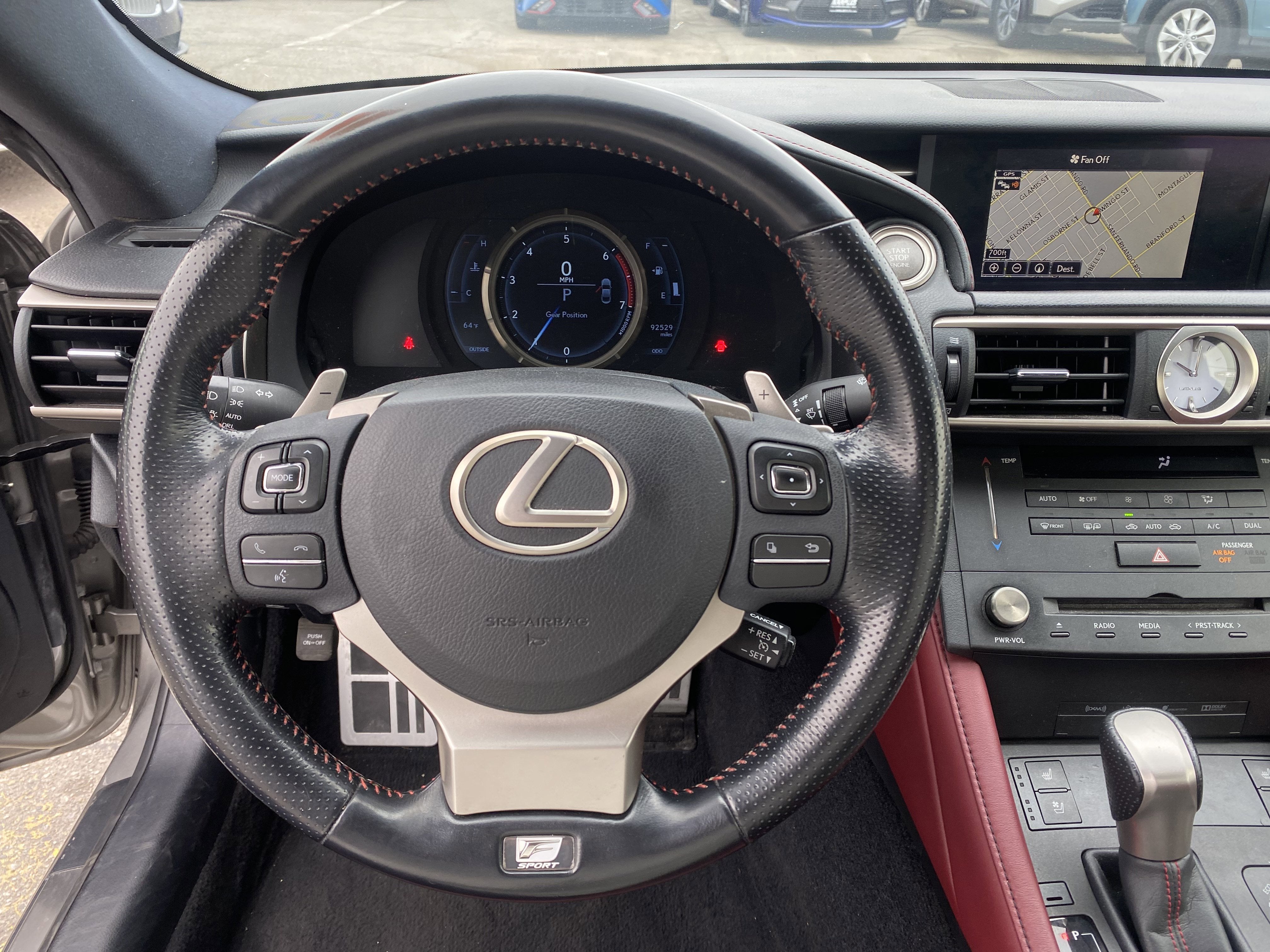 2016 Lexus RC 200t 2dr Cpe