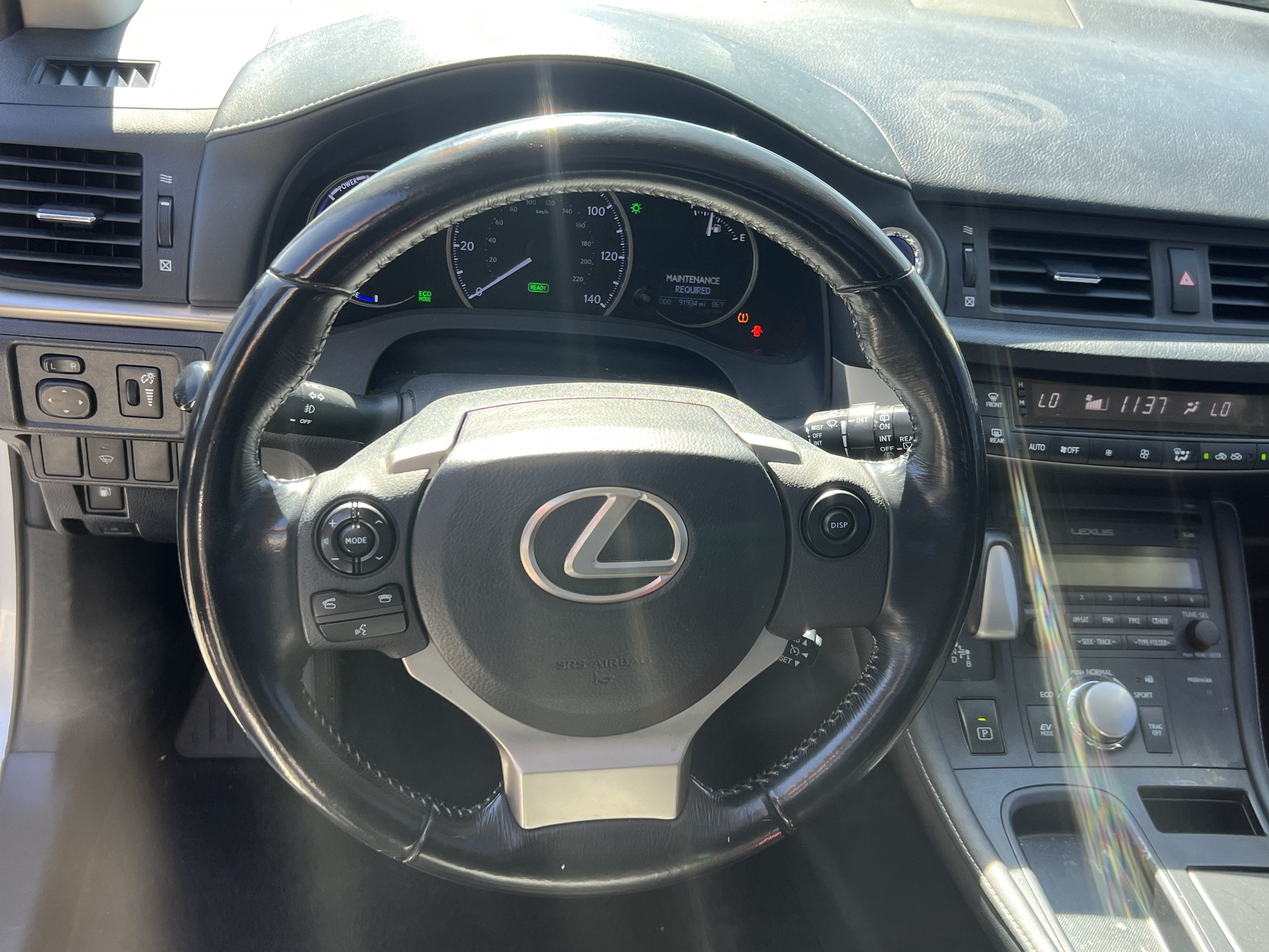 2015 Lexus CT 200h 5DR SDN HYBRID