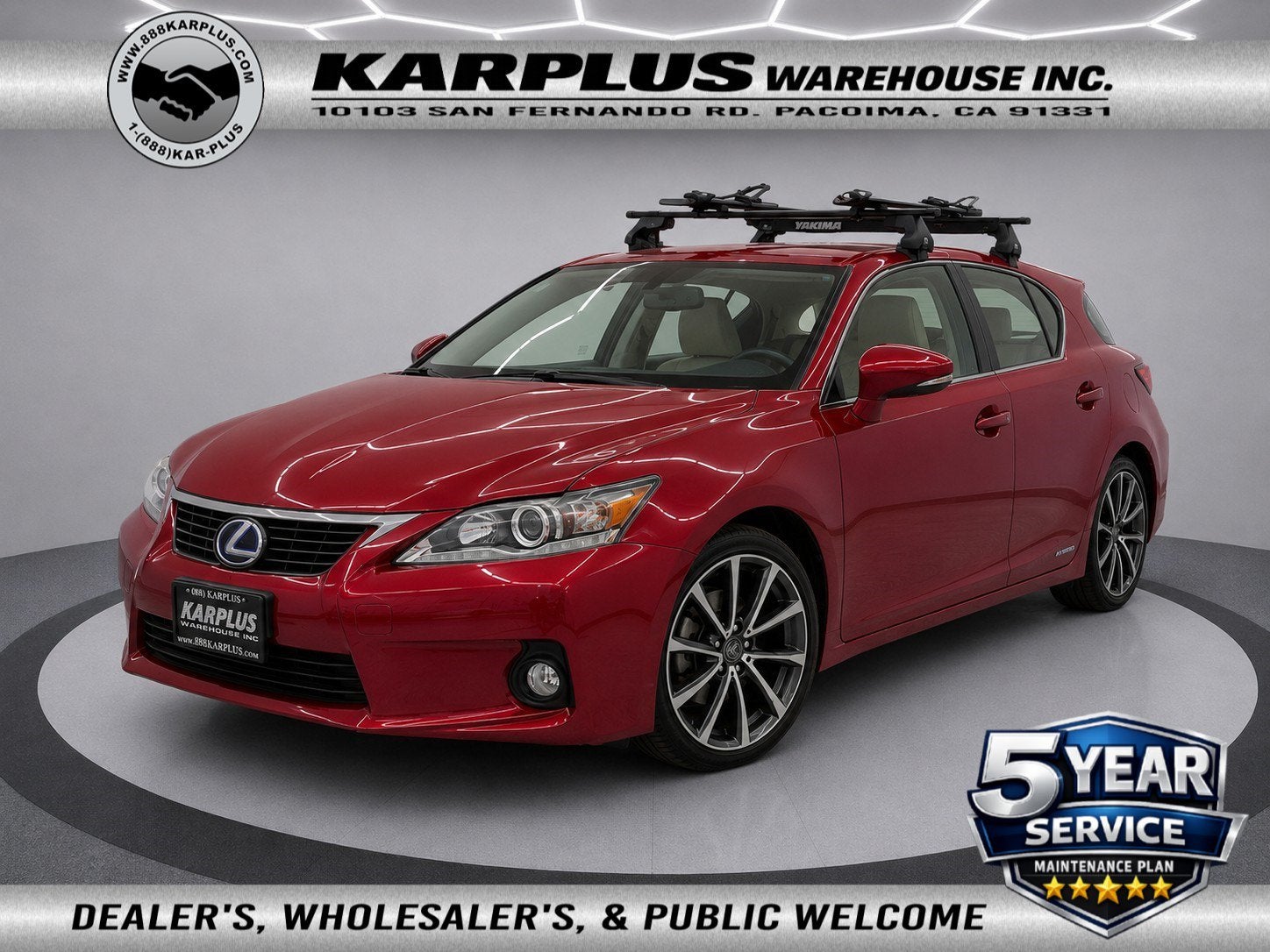 2012 Lexus CT 200h FWD 4dr Hybrid