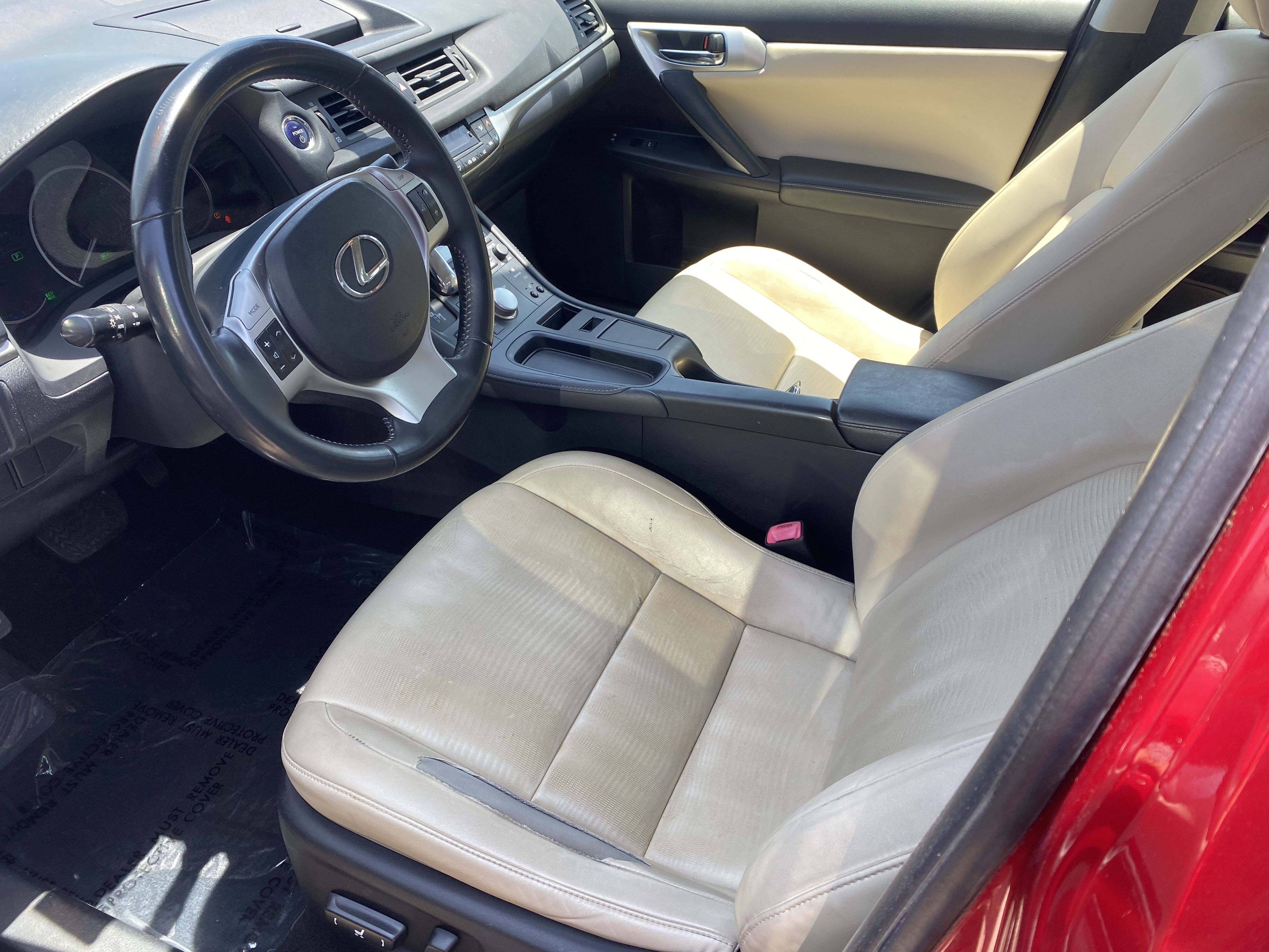 2012 Lexus CT 200h FWD 4dr Hybrid