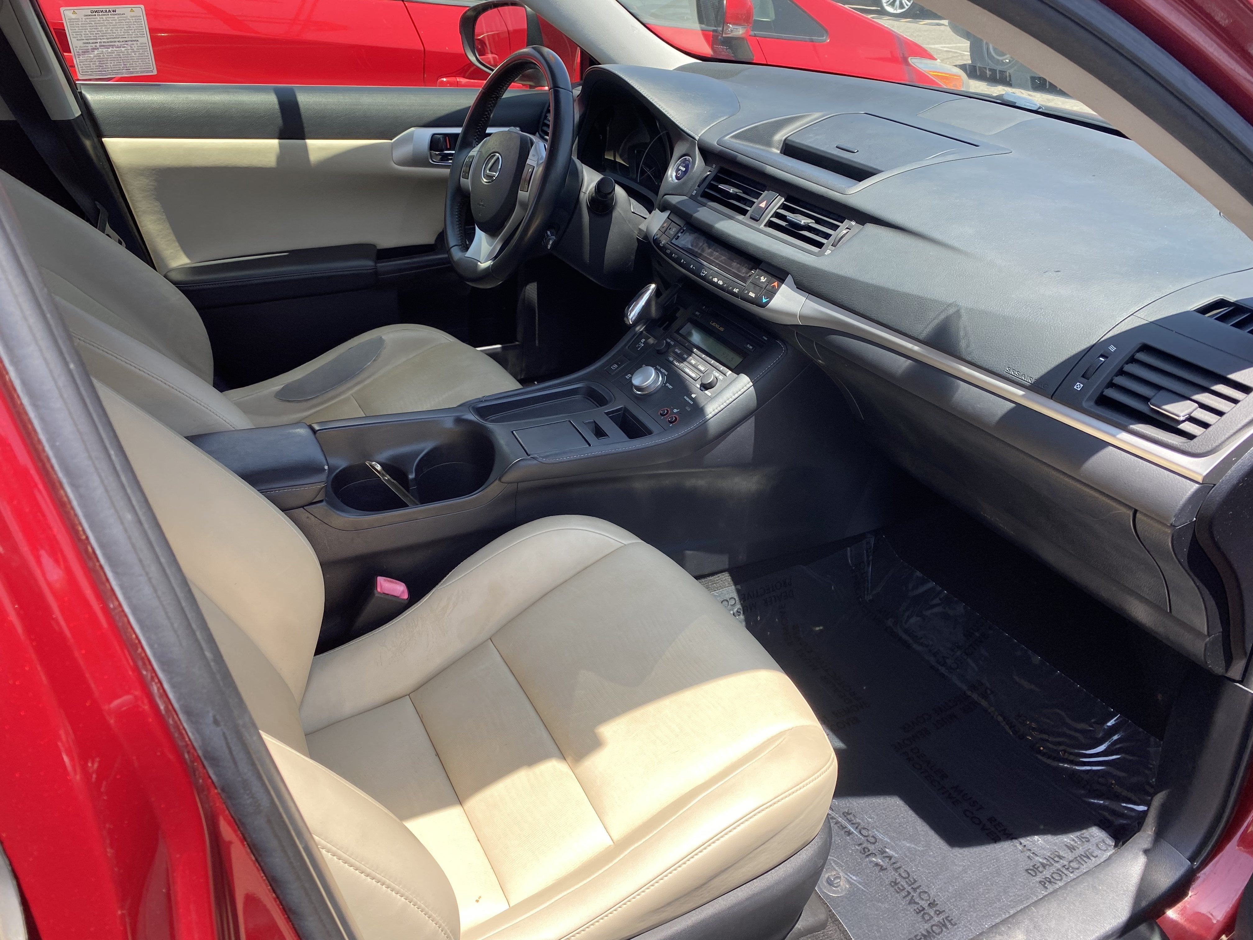 2012 Lexus CT 200h FWD 4dr Hybrid