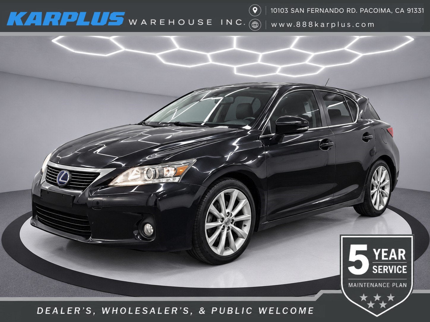 2013 Lexus CT 200h 5DR SDN HYBRID