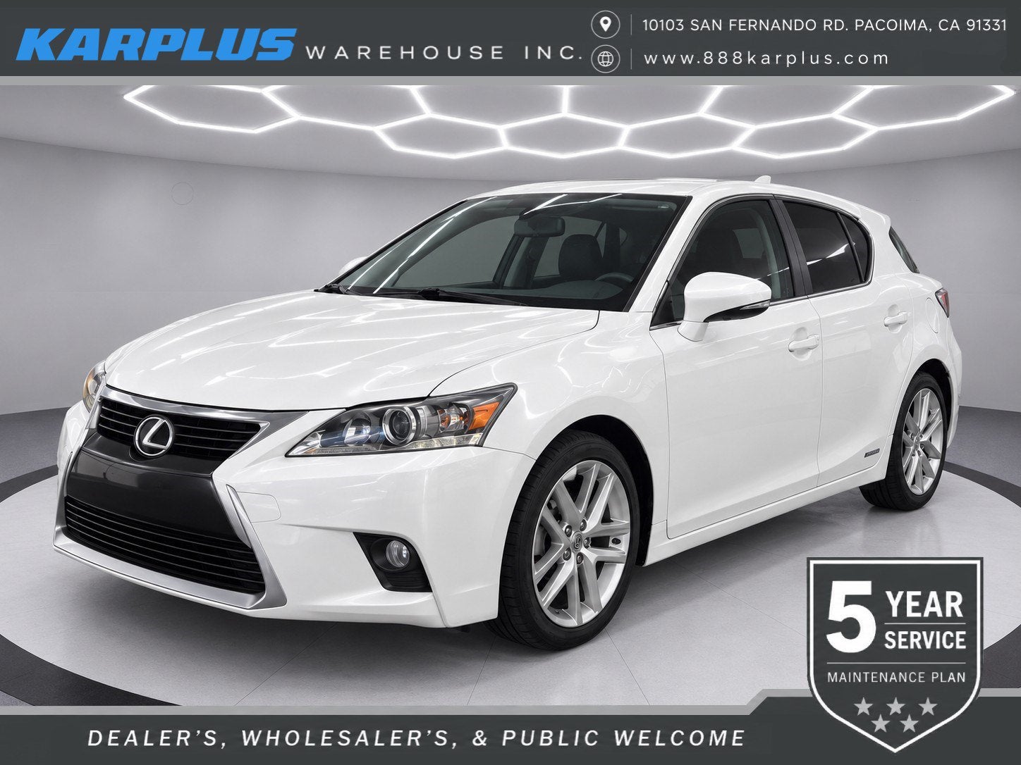 2015 Lexus CT 200h 5DR SDN HYBRID
