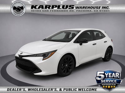 2021 Toyota Corolla Hatchback Nightshade