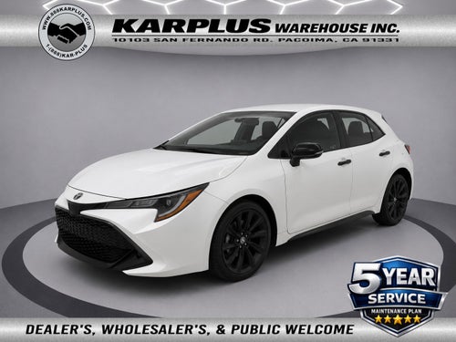 2021 Toyota Corolla Hatchback Nightshade