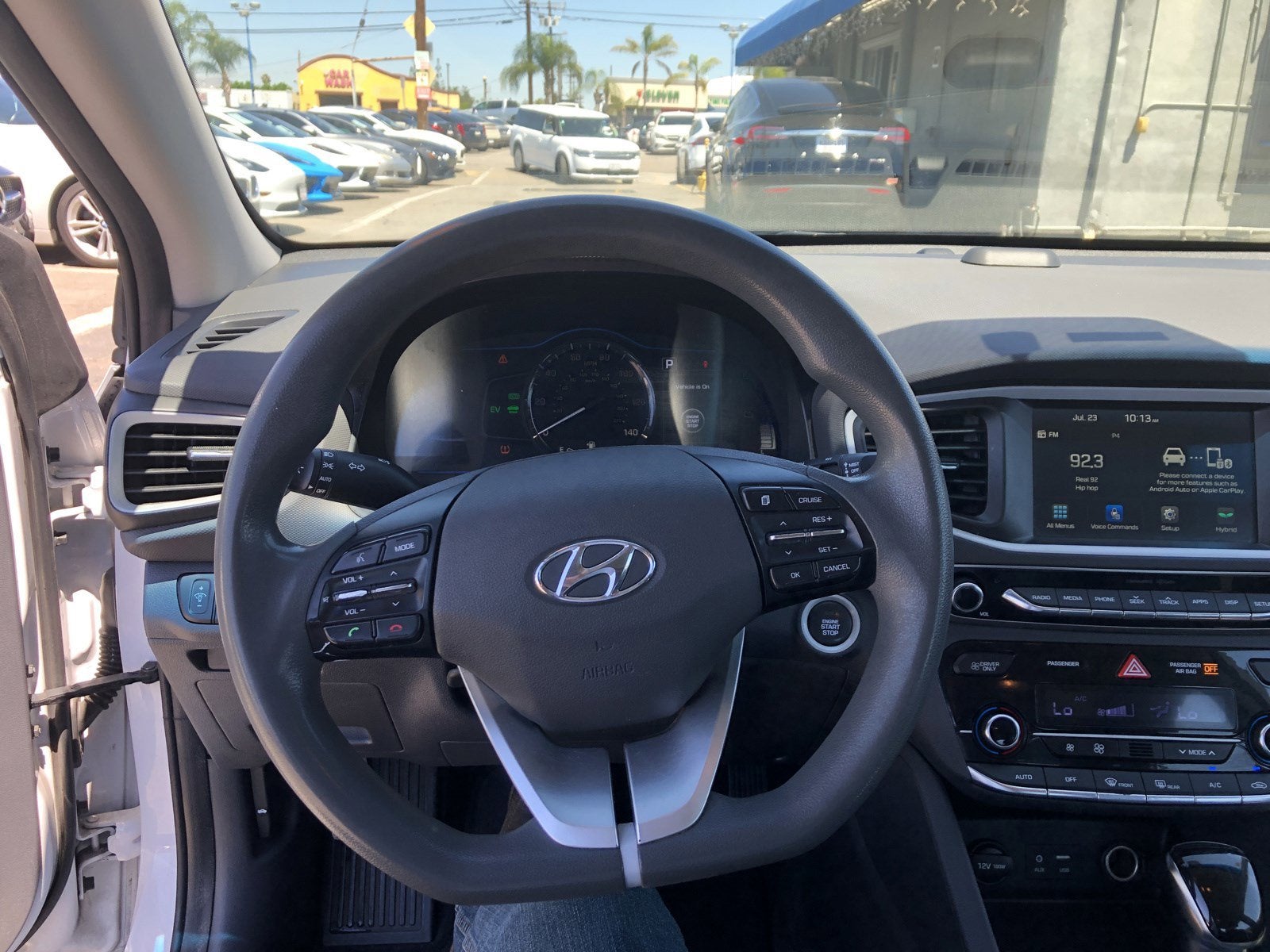 2019 Hyundai Ioniq Hybrid Blue