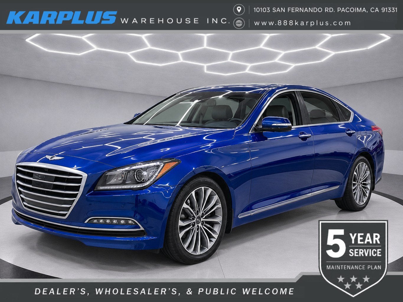 2016 Hyundai Genesis 4DR SDN V6 3.8L RWD