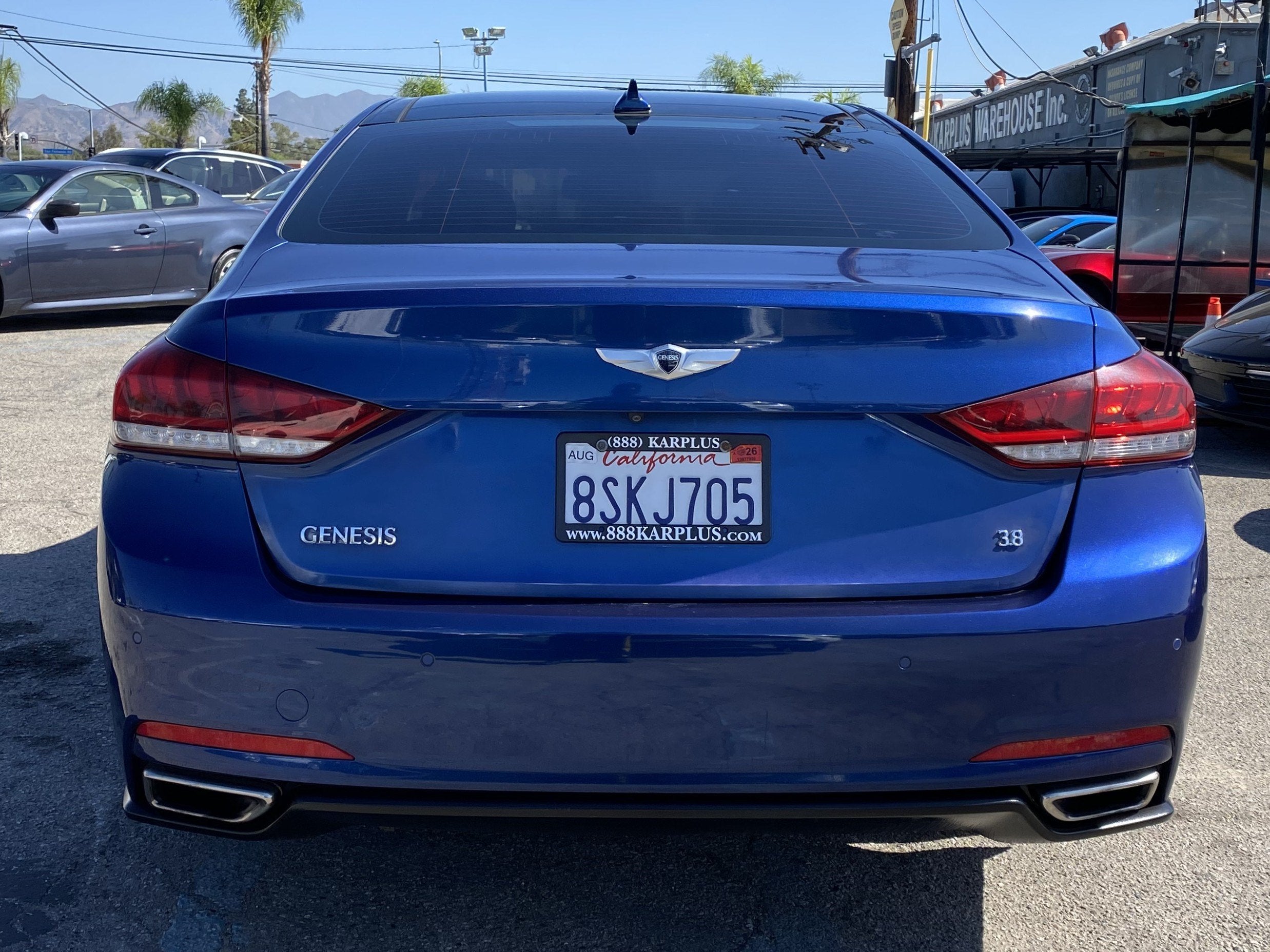 2016 Hyundai Genesis 4DR SDN V6 3.8L RWD
