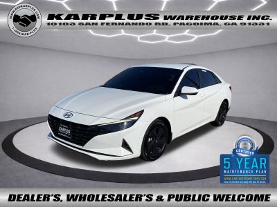 2023 Hyundai Elantra Hybrid Blue