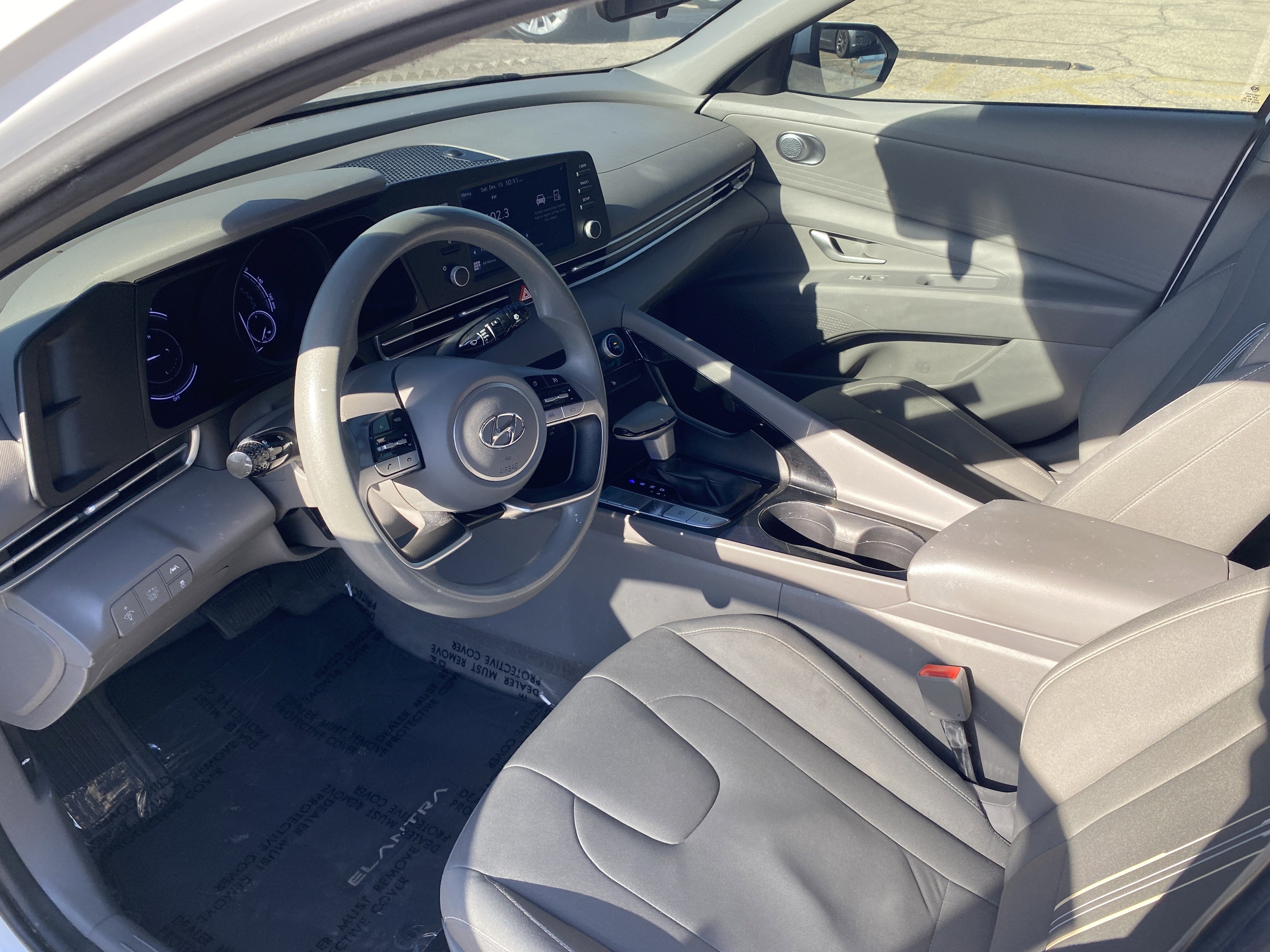 2023 Hyundai Elantra Hybrid Blue