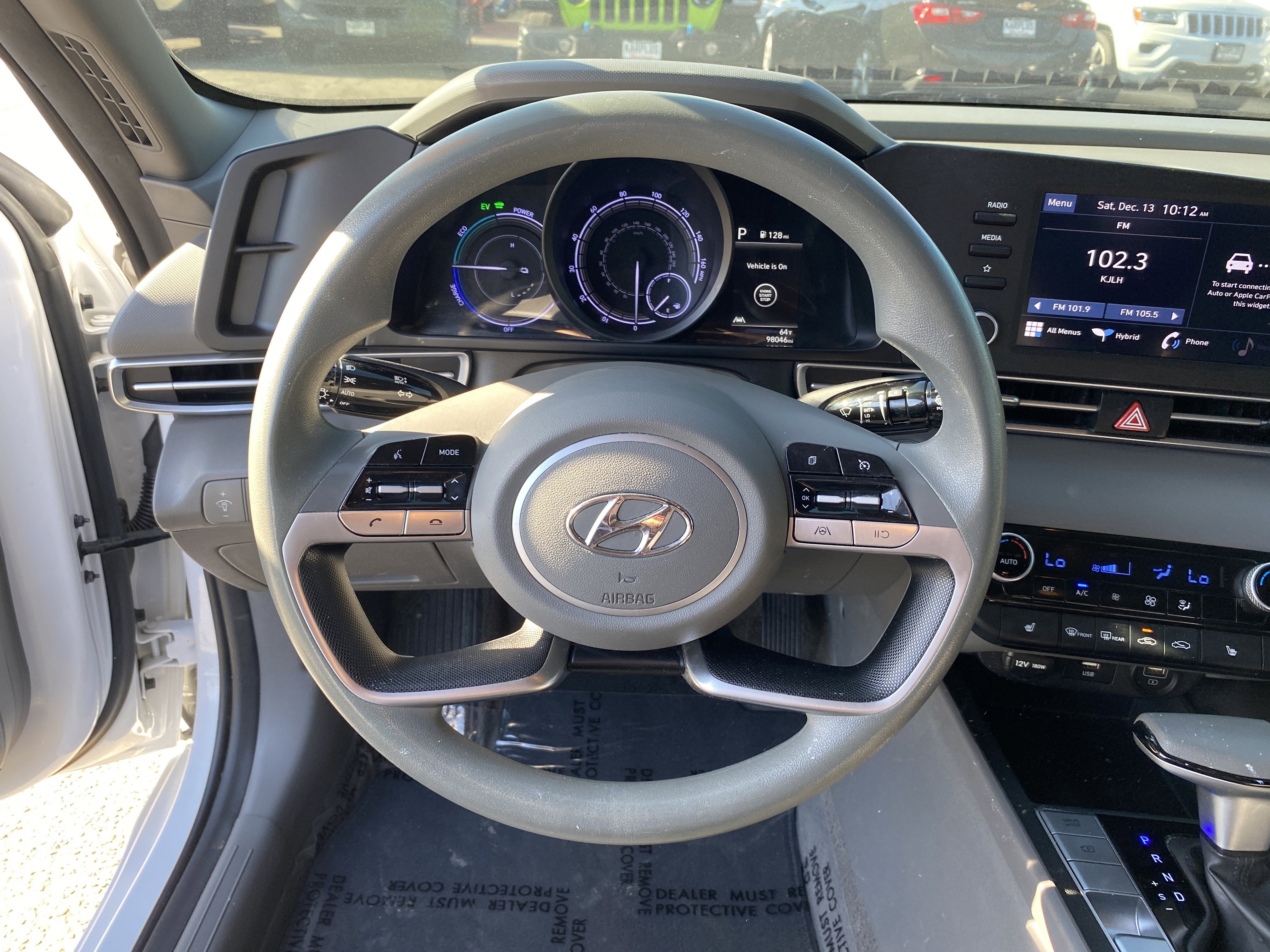 2023 Hyundai Elantra Hybrid Blue