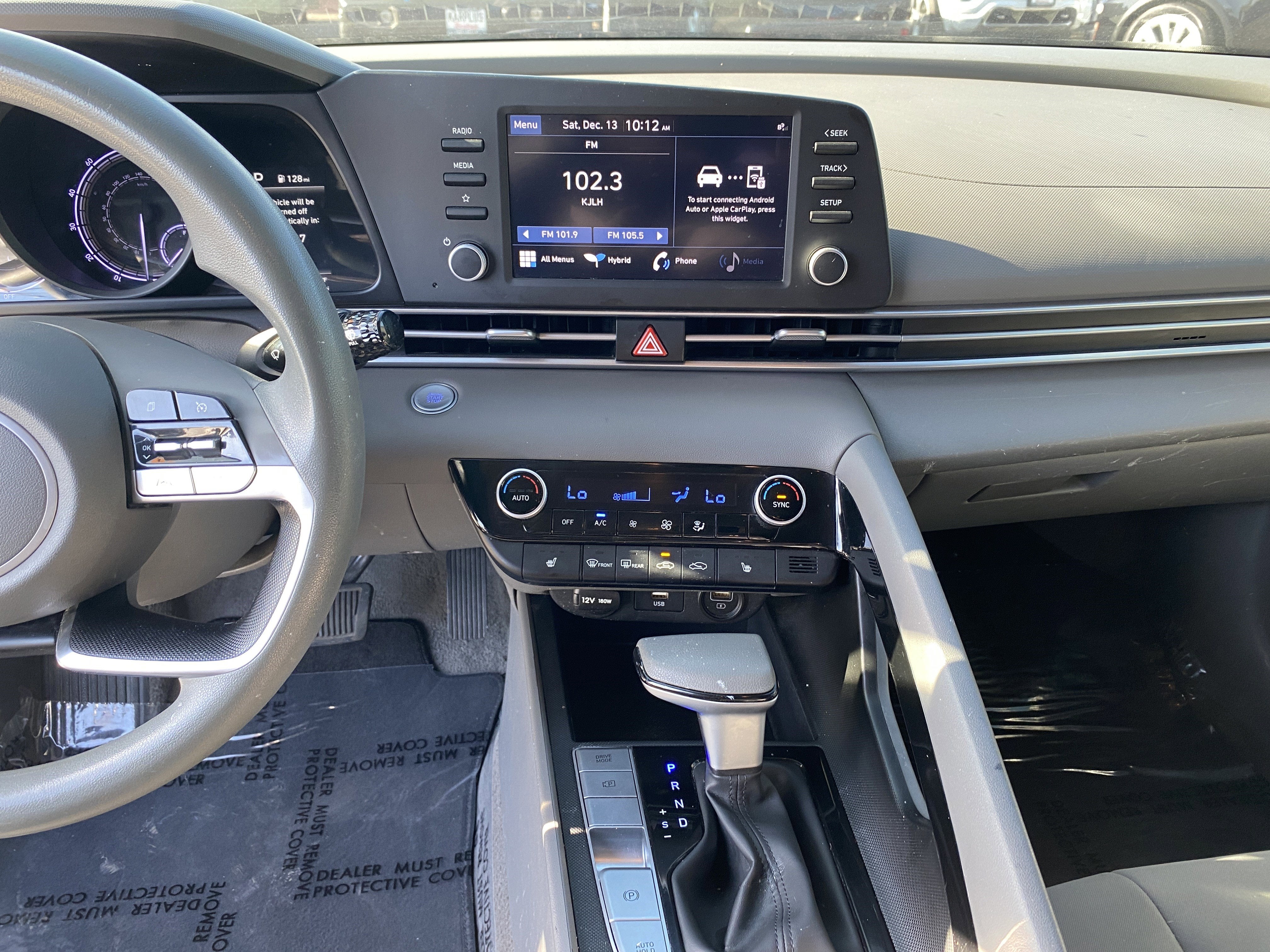 2023 Hyundai Elantra Hybrid Blue
