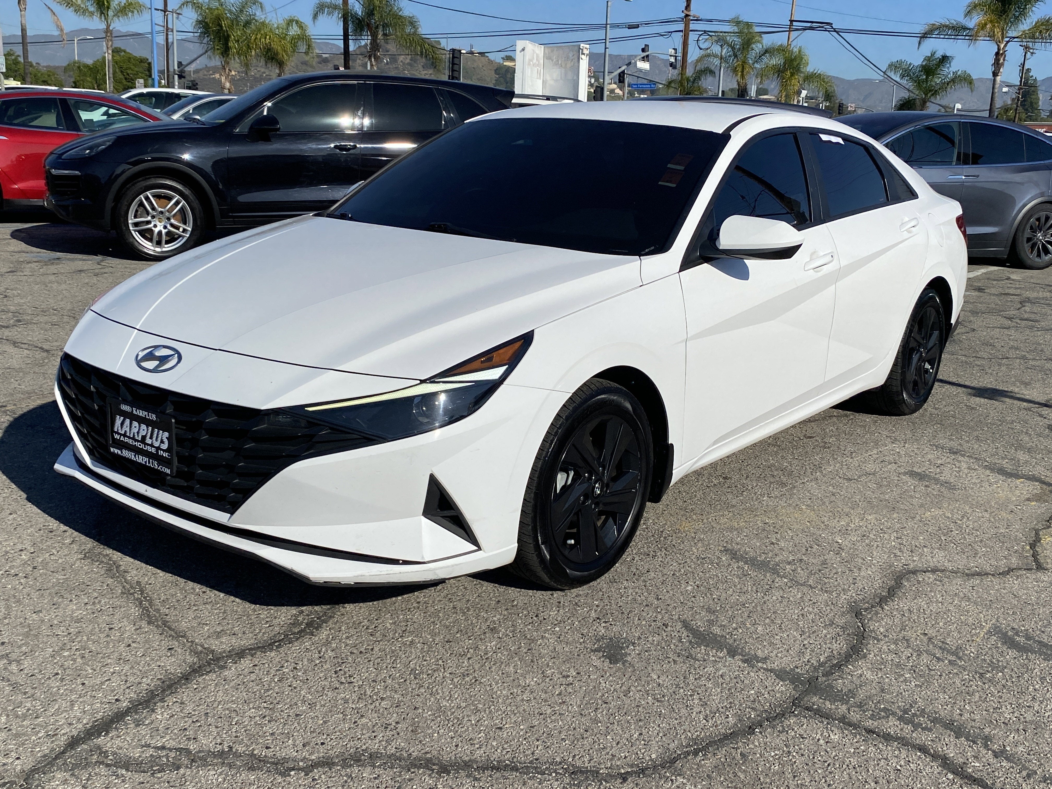 2023 Hyundai Elantra Hybrid Blue