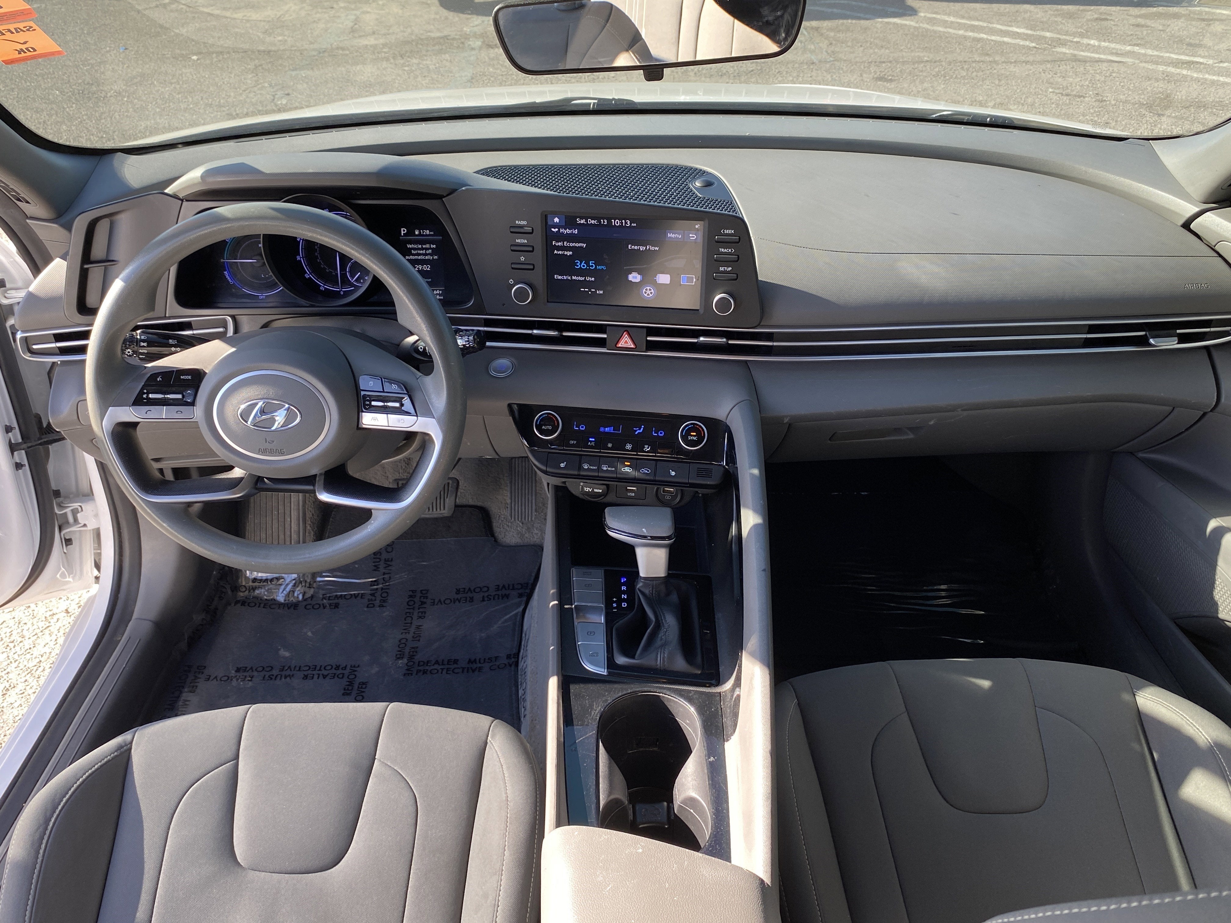 2023 Hyundai Elantra Hybrid Blue