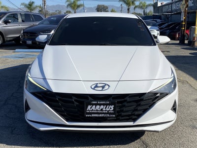 2023 Hyundai Elantra Hybrid Blue