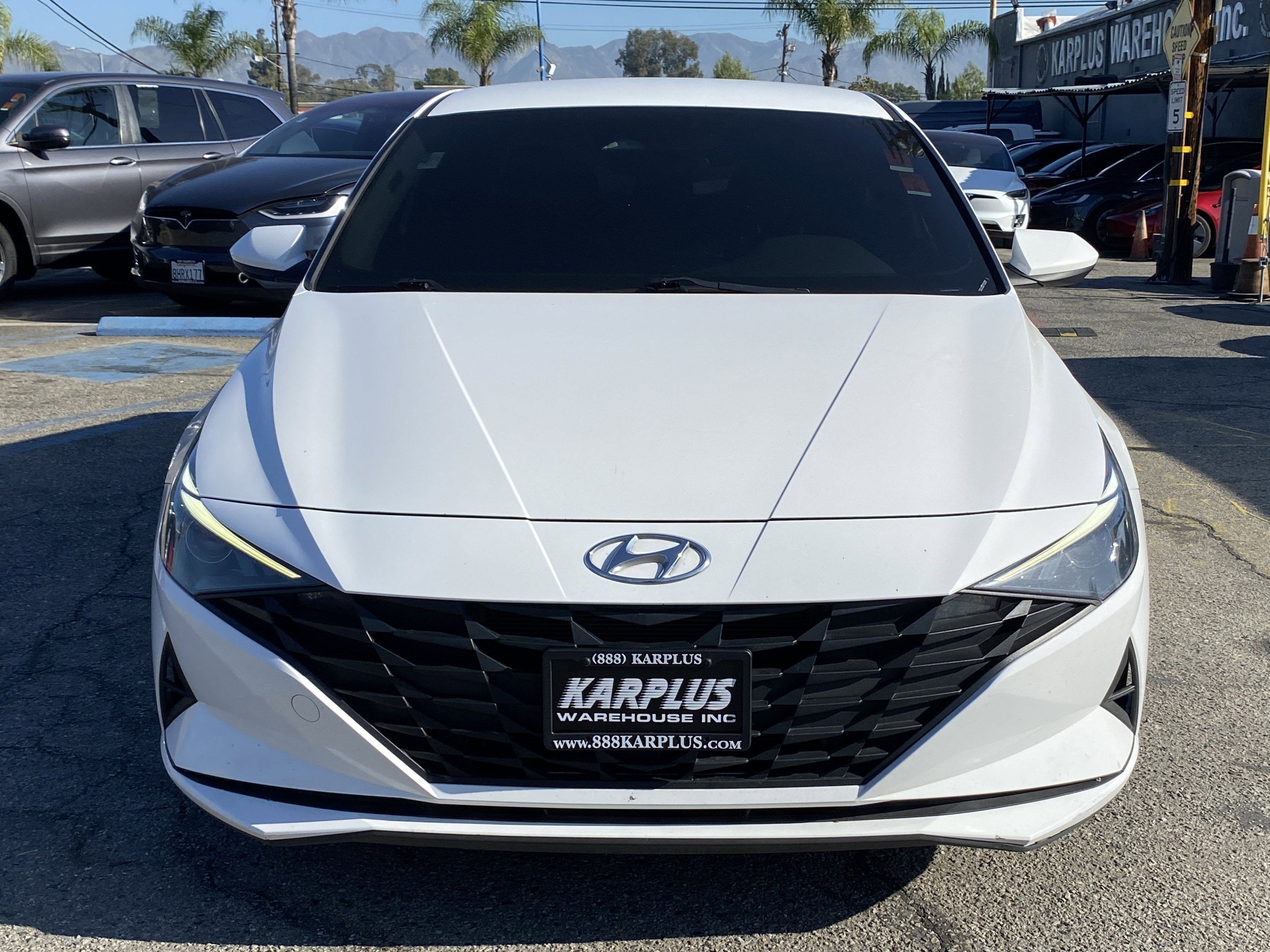 2023 Hyundai Elantra Hybrid Blue