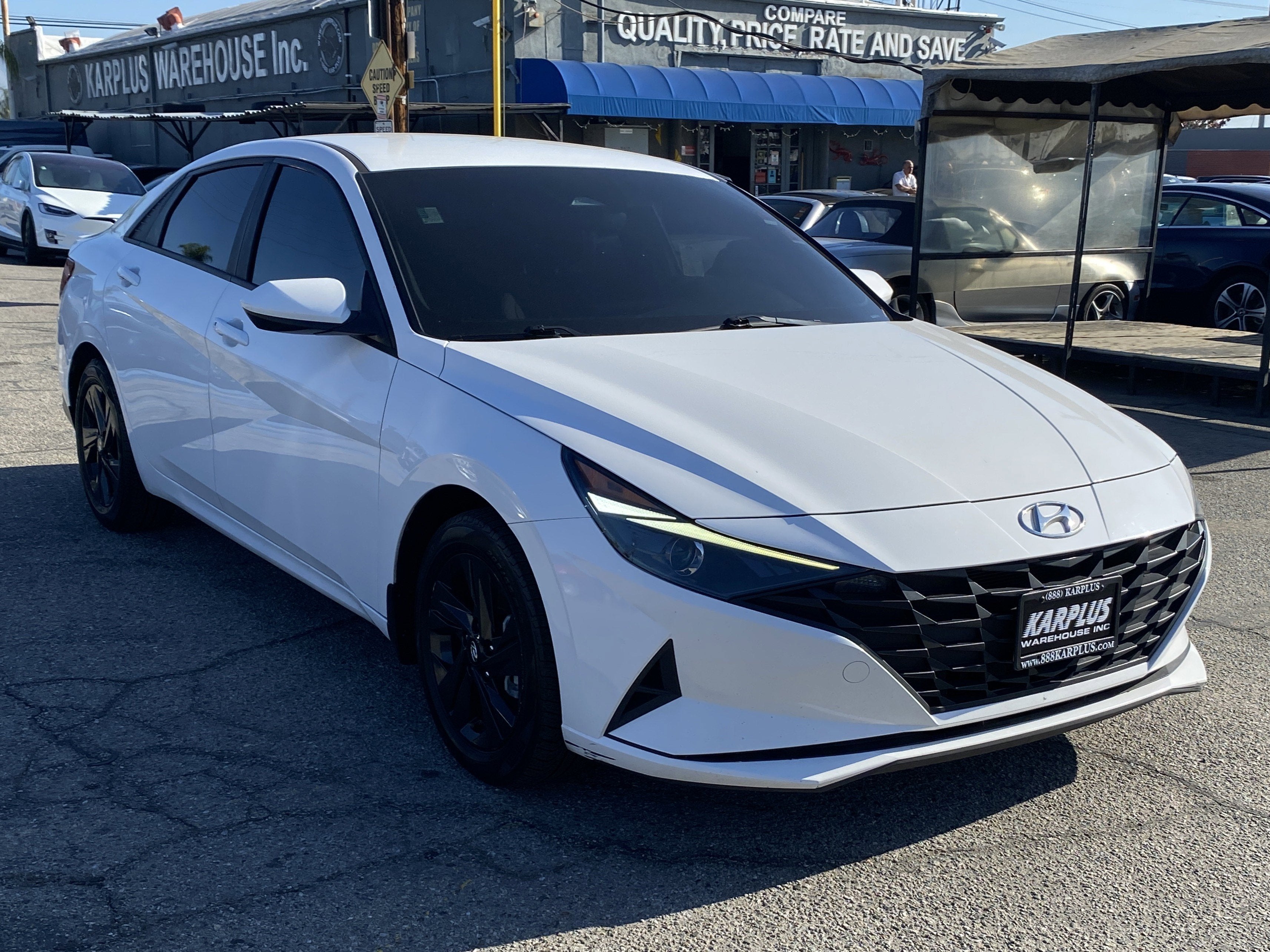 2023 Hyundai Elantra Hybrid Blue