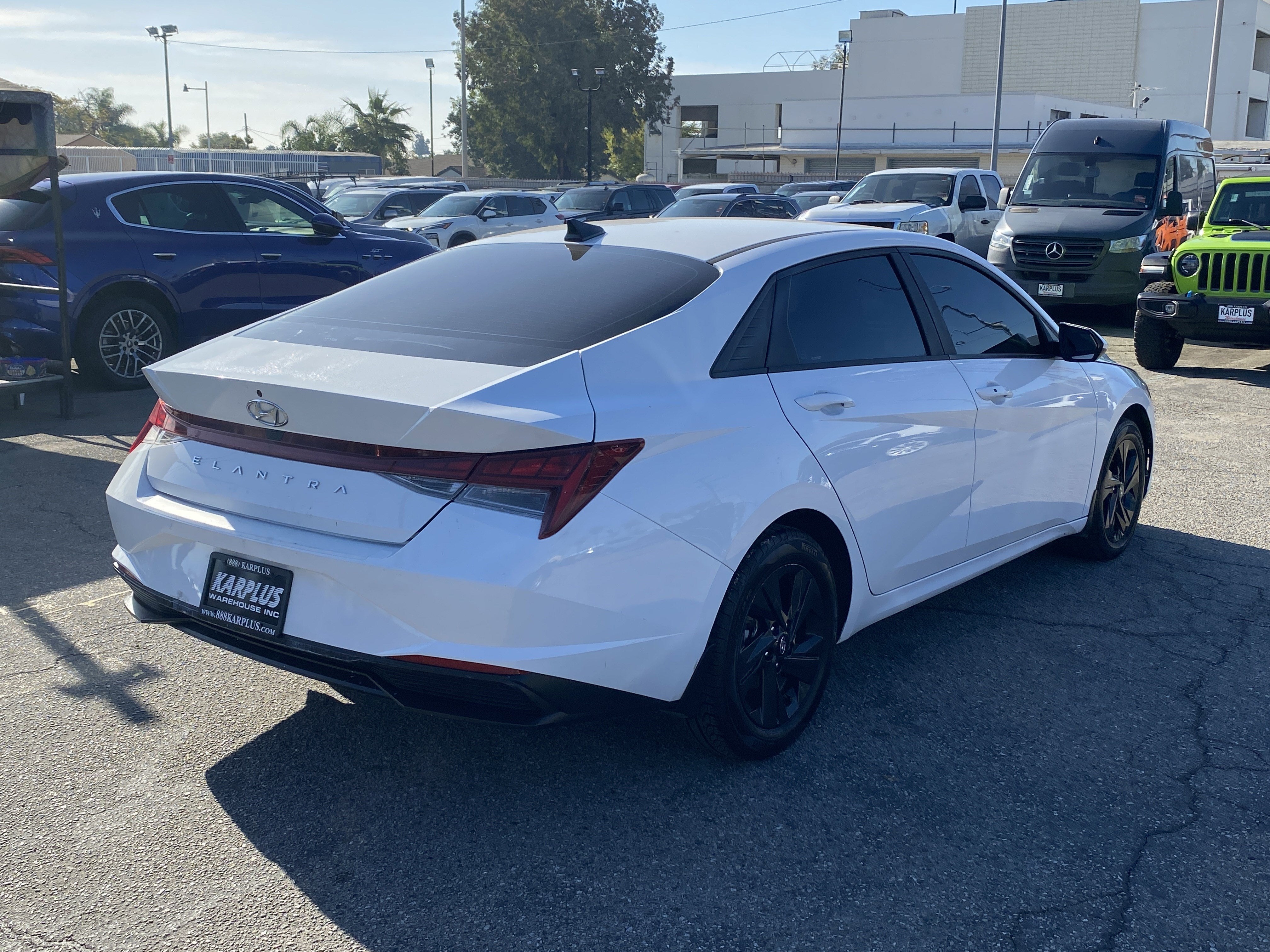 2023 Hyundai Elantra Hybrid Blue