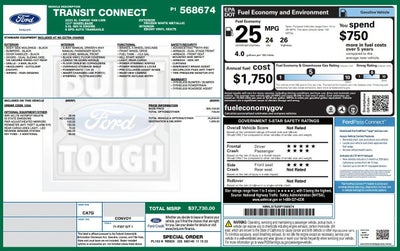 2023 Ford Transit Connect Van XL