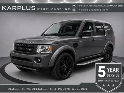 2016 Land Rover LR4 HSE Silver Edition