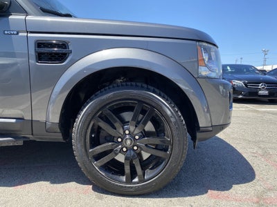 2016 Land Rover LR4 HSE Silver Edition