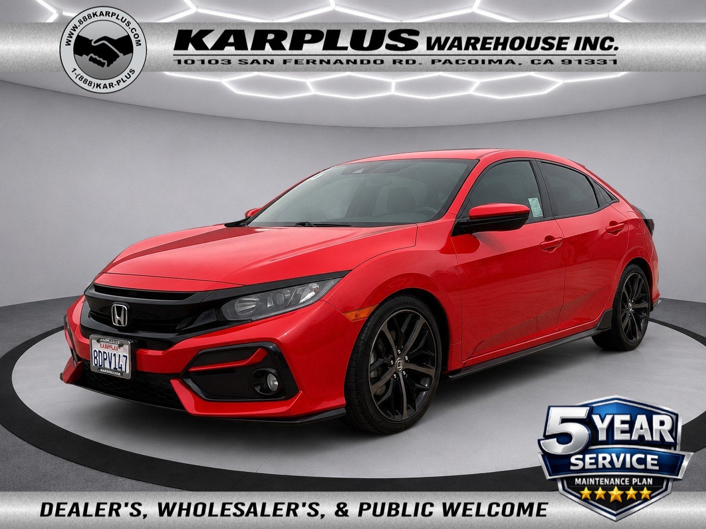 2020 Honda Civic Hatchback Sport