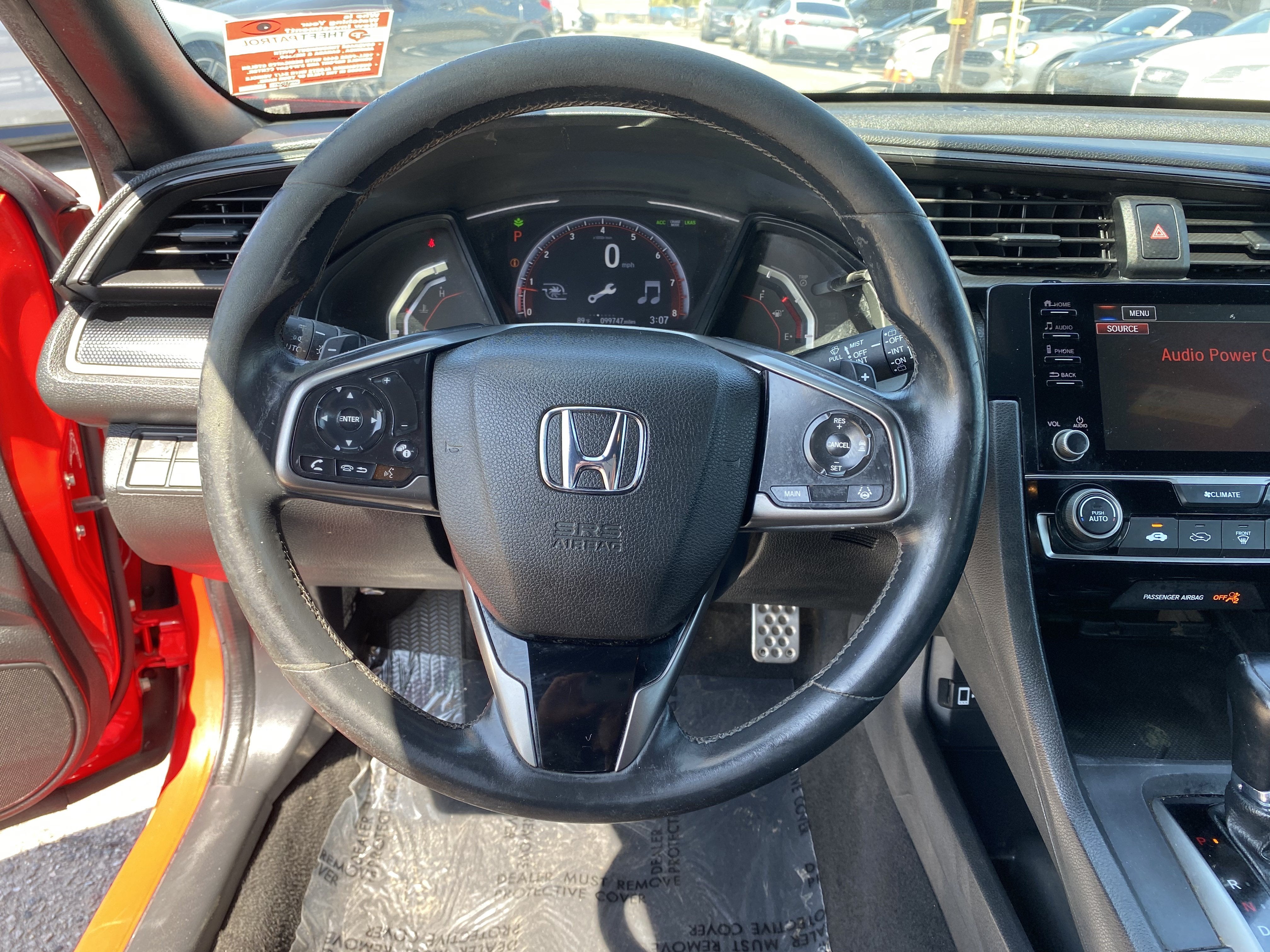2020 Honda Civic Hatchback Sport