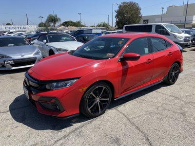 2020 Honda Civic Hatchback Sport