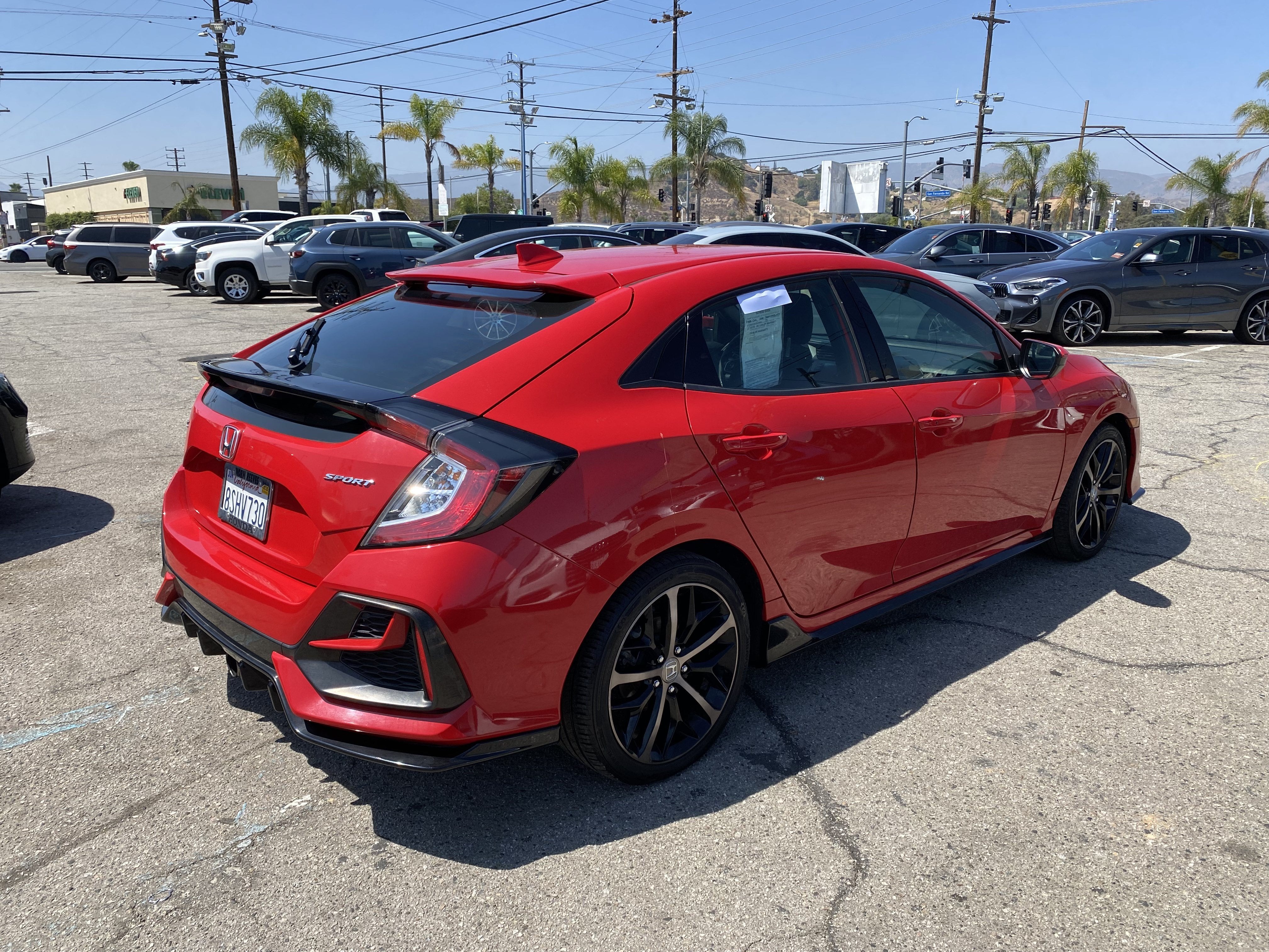 2020 Honda Civic Hatchback Sport